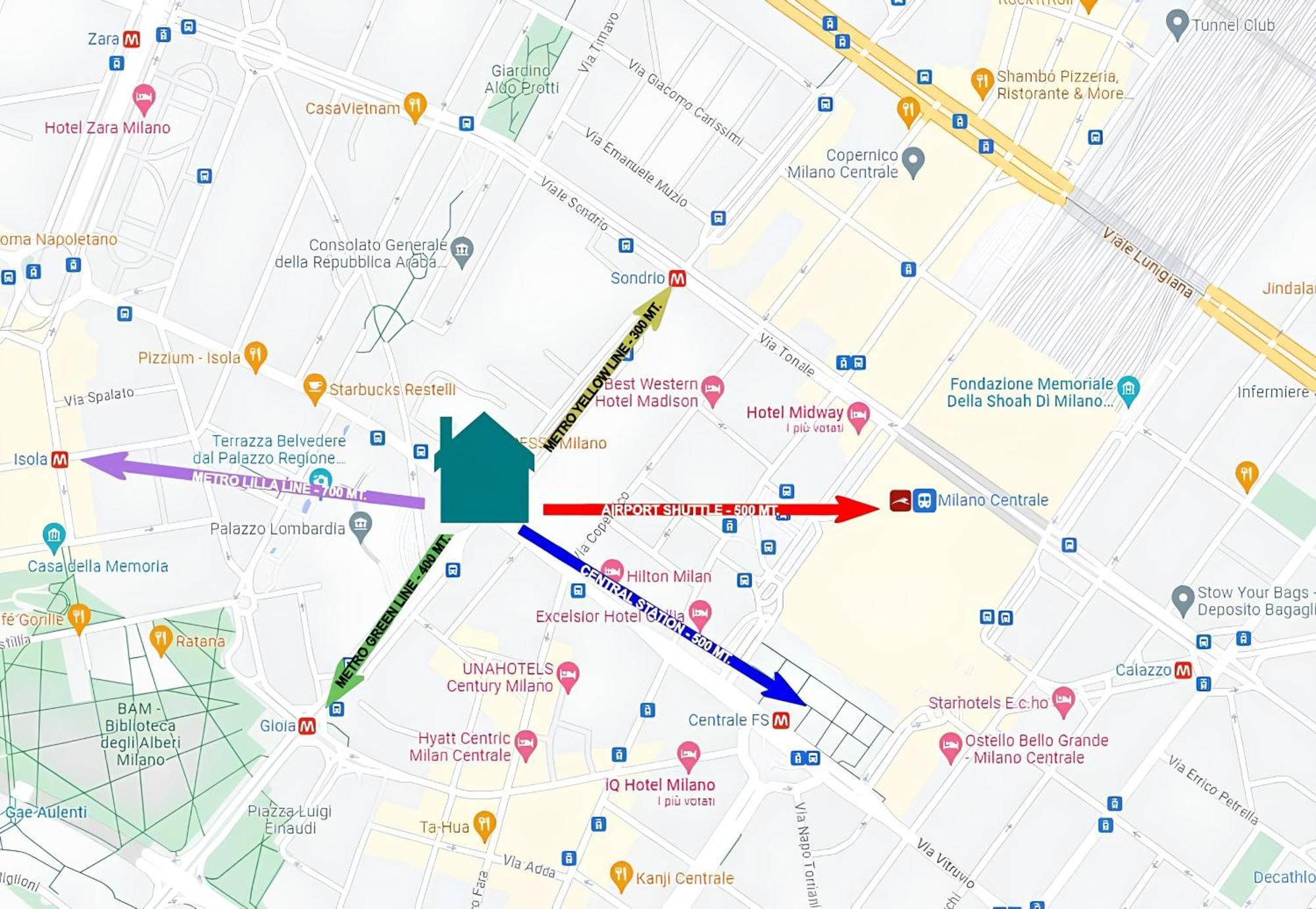 La Cantinetta Di Milano - The Wine Cave In Milan, Huge 110Sqm Apartment Next To Central Station Ngoại thất bức ảnh